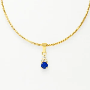 Sapphire Pendant
